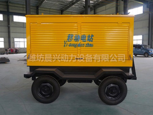 150KW移動拖車發(fā)電機組